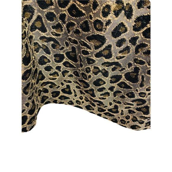 NWT leopard textured short sleeve stretch dress w/ pockets sz small - Picture 6 of 7
